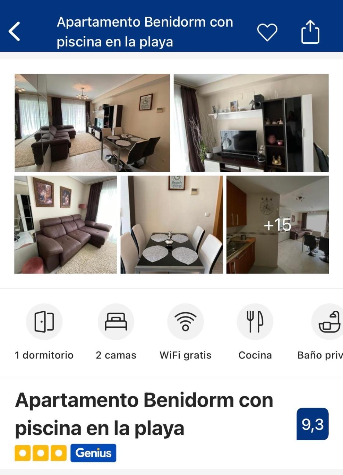 Apartamento Benidorm Con Piscina En La Playa Cala de Finestrat Exterior photo