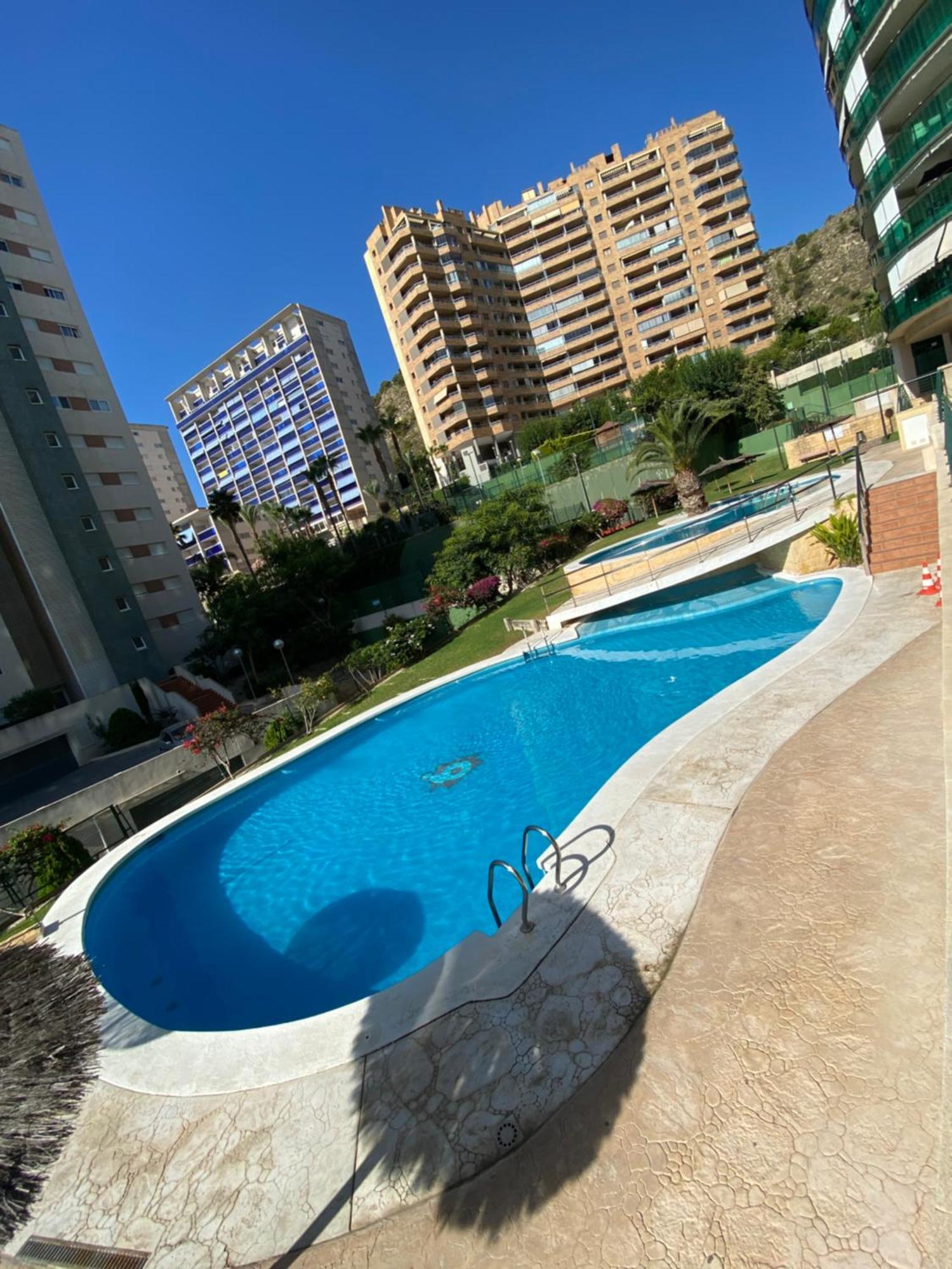 Apartamento Benidorm Con Piscina En La Playa Cala de Finestrat Exterior photo